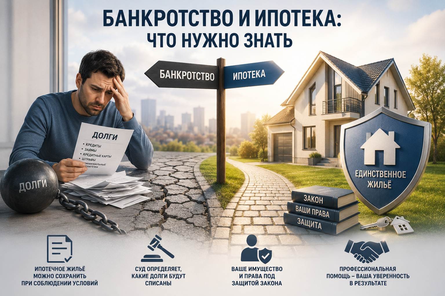 Банкротство и ипотека: что нужно знать